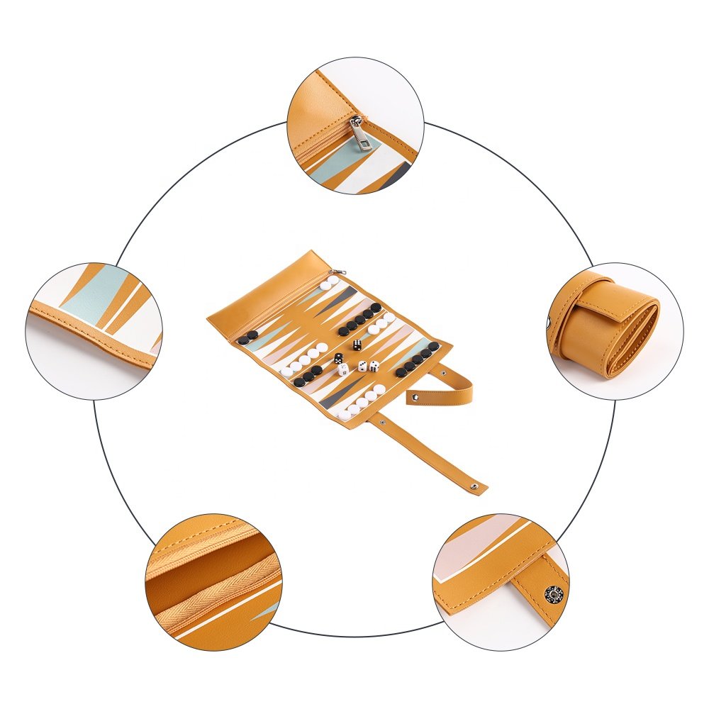 Customized High Quality Backgammon Dice Cup Durable Handmade Backgammon Set Box Manufacturer