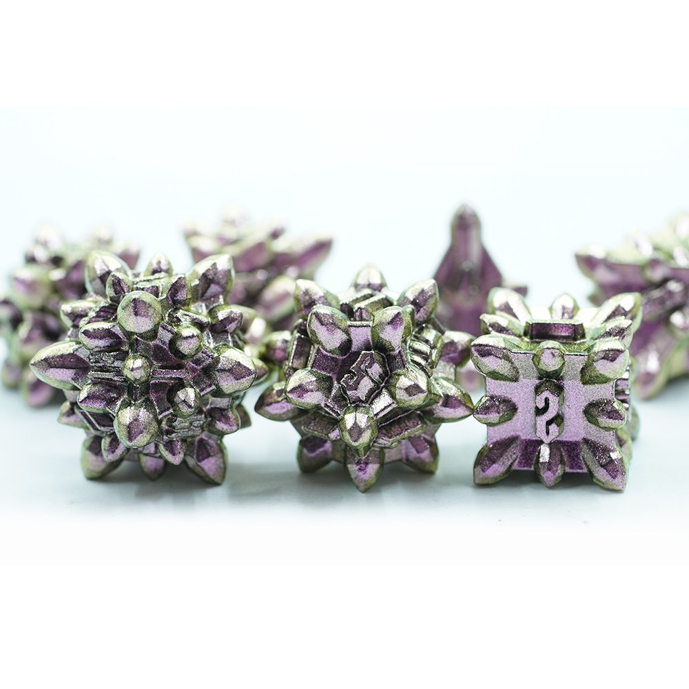 High Quality Custom Colored Metal Board Game Dice With Special Shape And Multi Pointed Angle Dice