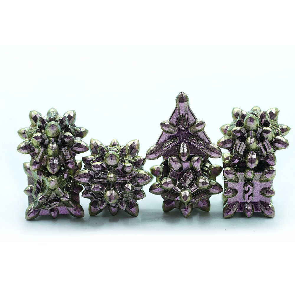 High Quality Custom Colored Metal Board Game Dice With Special Shape And Multi Pointed Angle Dice