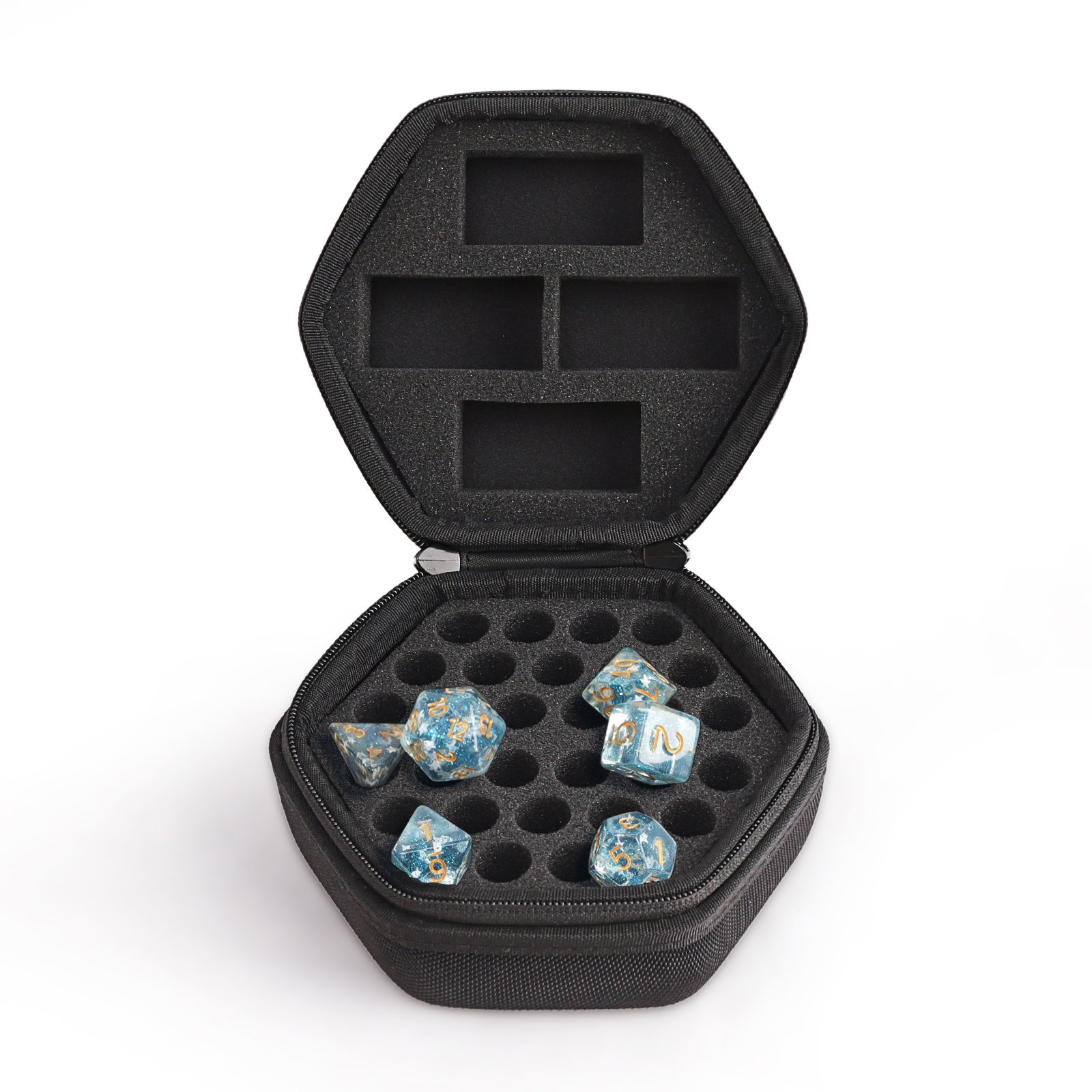 Manufacturer EVA Foam RPG Dice Polyhedral Dice Sets Box Case