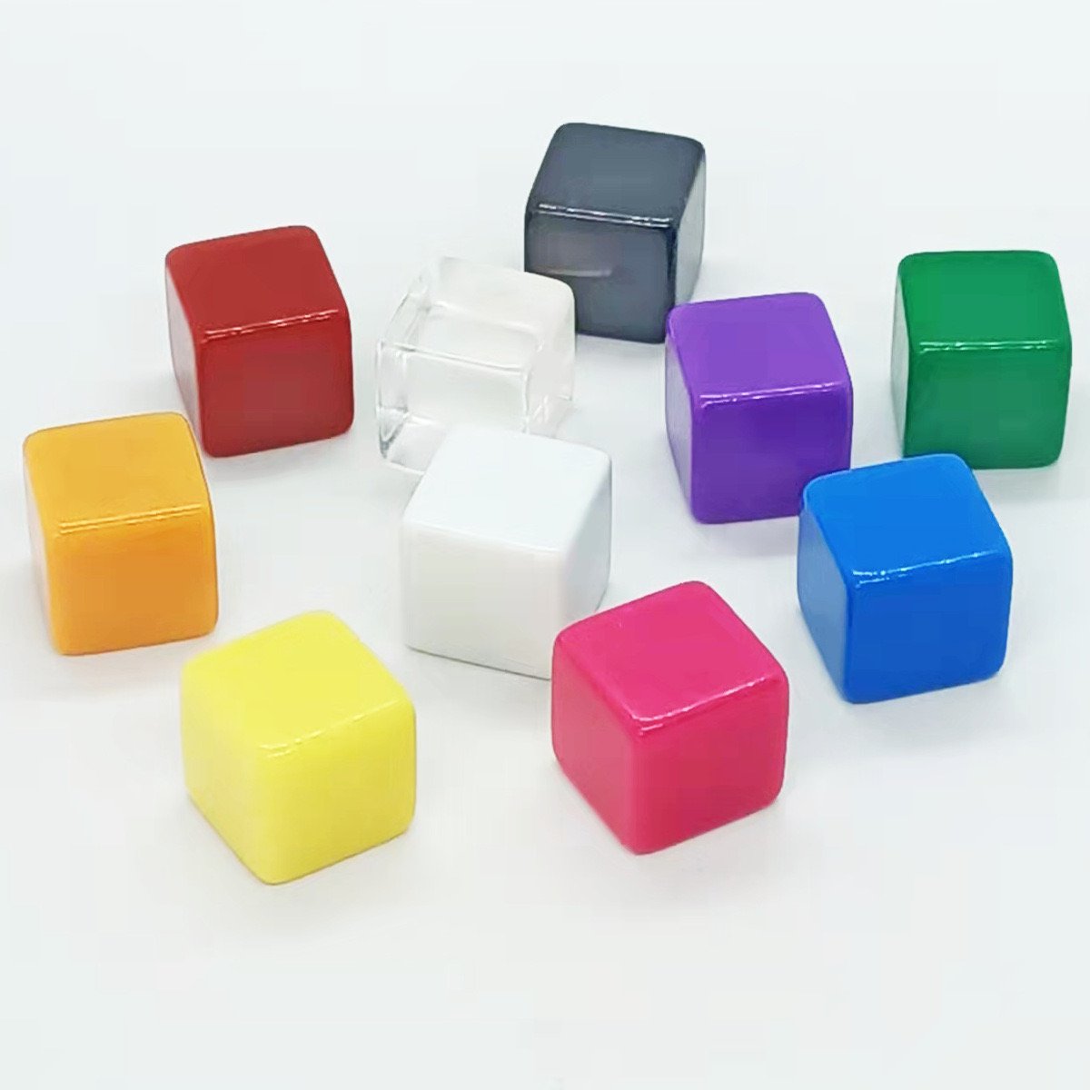 Custom Engrave Dice Printed Game Dice Straight Corner Round Board Game Dice For Game Entertainment