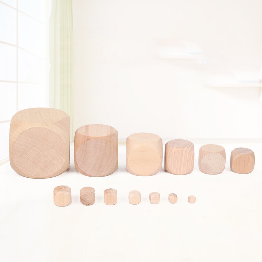 Wooden Dice Custom Dice 8mm-80mm Various Specifications Game Dice