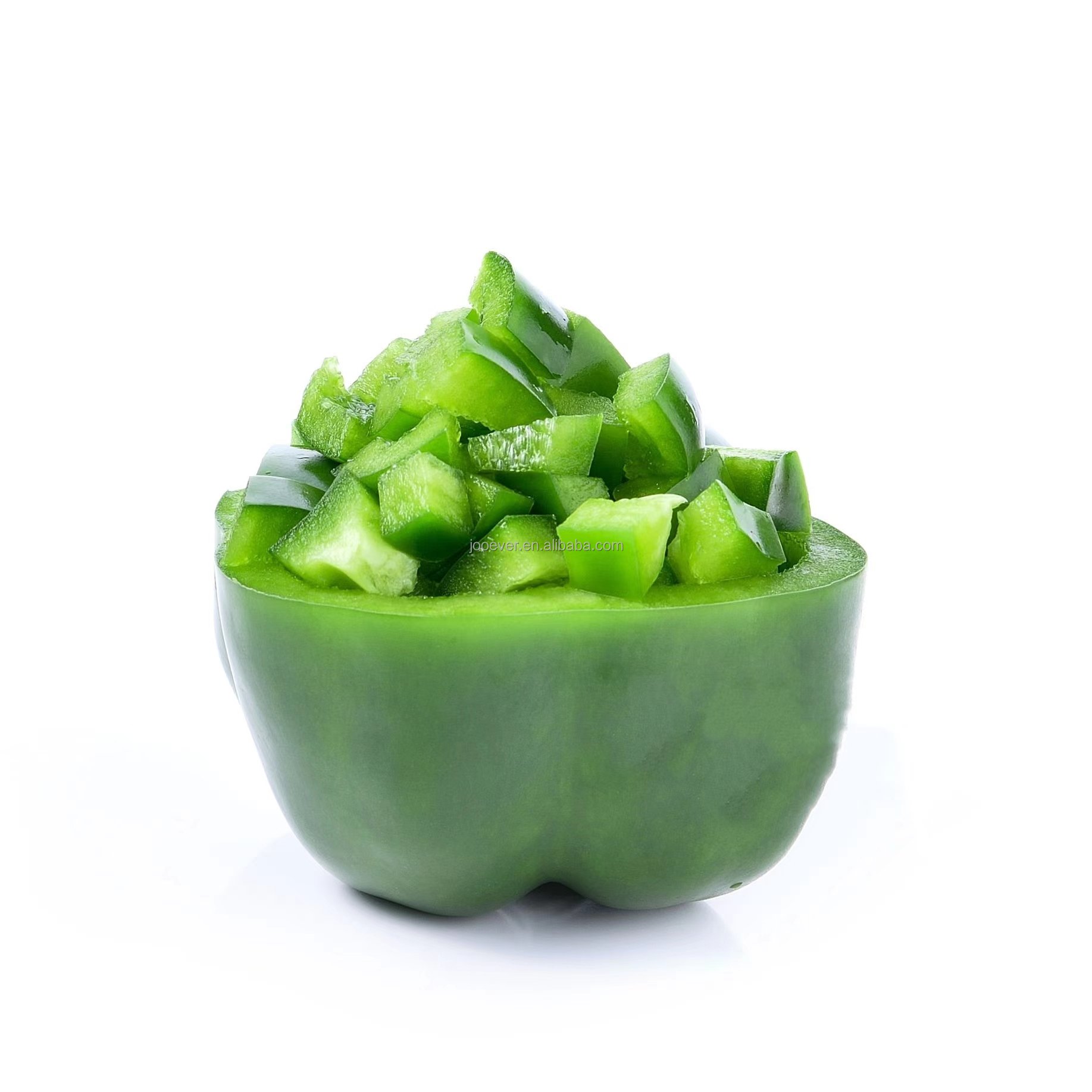 China HACCP BRC IQF Frozen Green Pepper dice