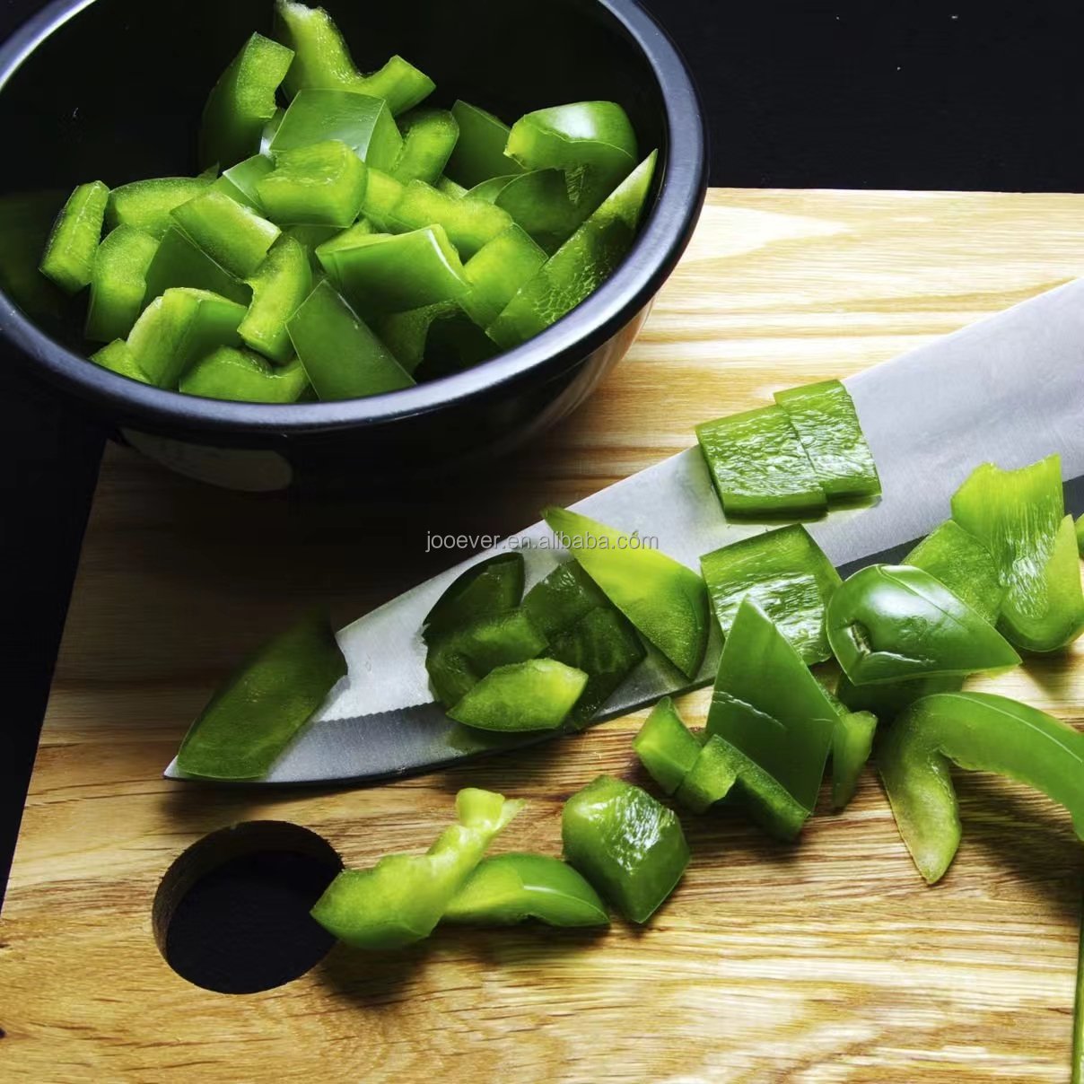 China HACCP BRC IQF Frozen Green Pepper dice