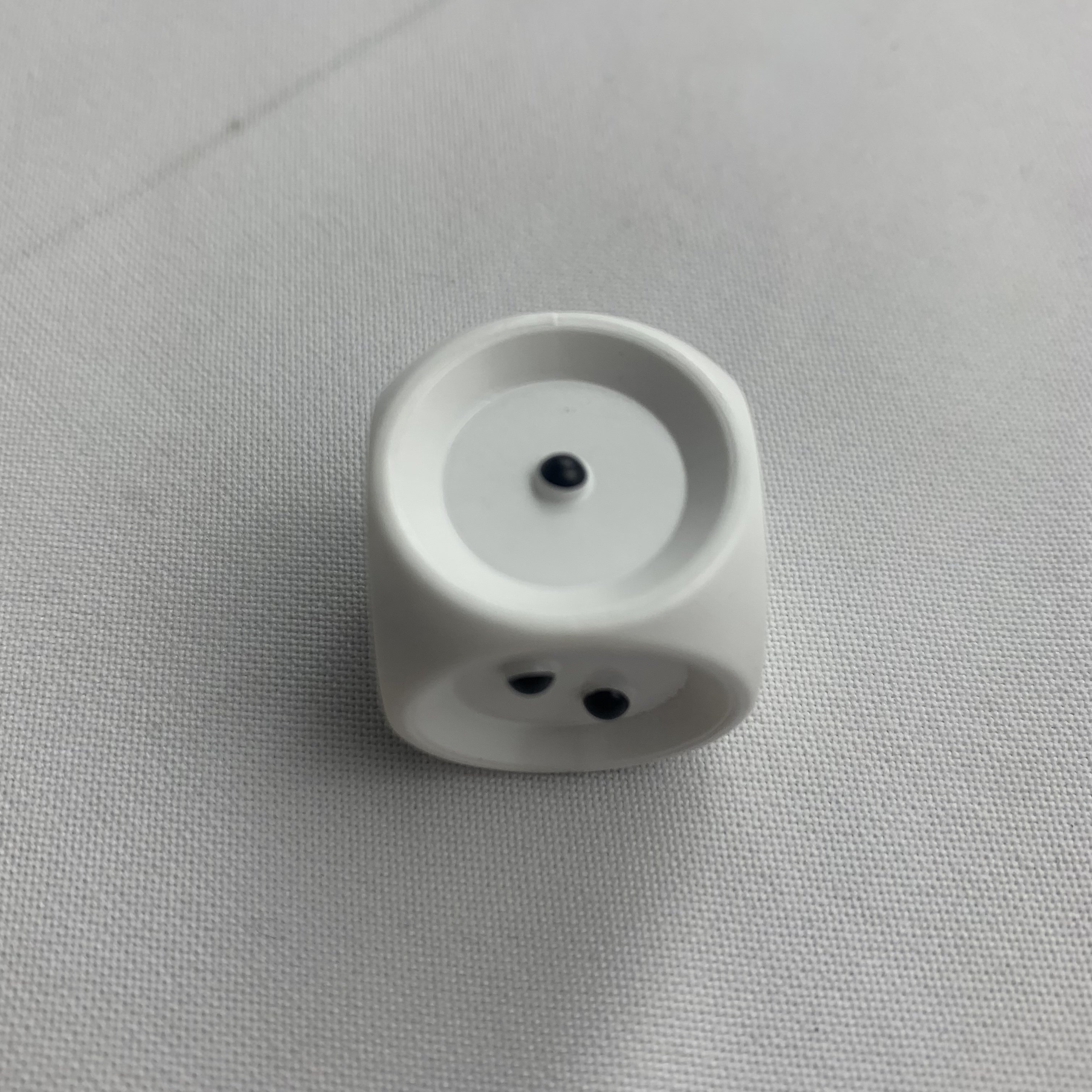 Luxury 20mm Blindman Dice white color