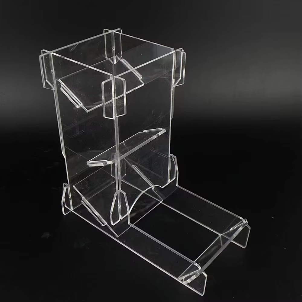 Dice Tower Dungeons And Dragons Custom Logo RPG Transparent Acrylic Dice game