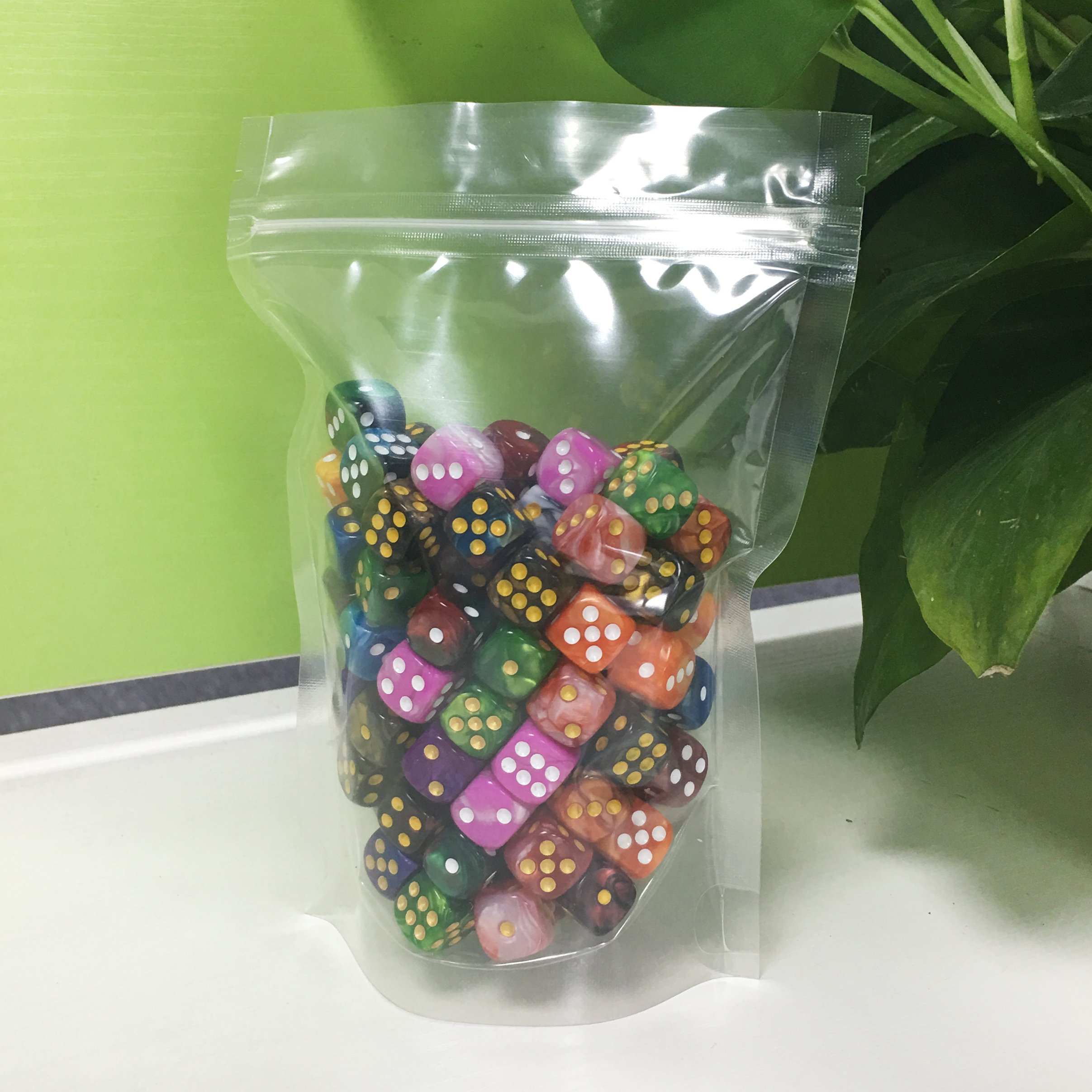 Polyhedral Game Dice Set 10 color Loose Pip Dice for Dungeons and Dragons DND Card Games