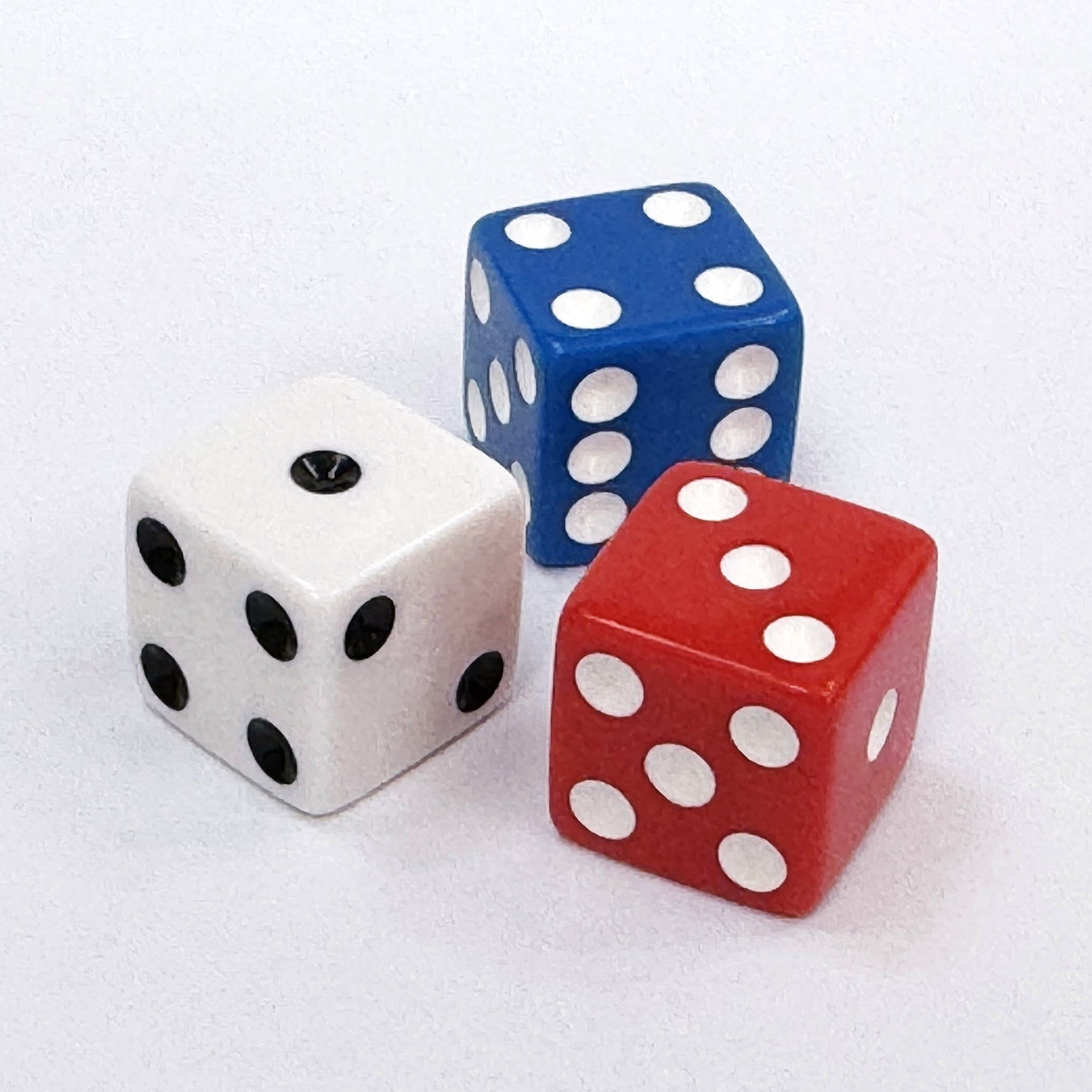 TFB-16M Classic Best Selling 16mm 6-sided Board Game Square Corner Dice in UREA material Factory Direct Selling for all