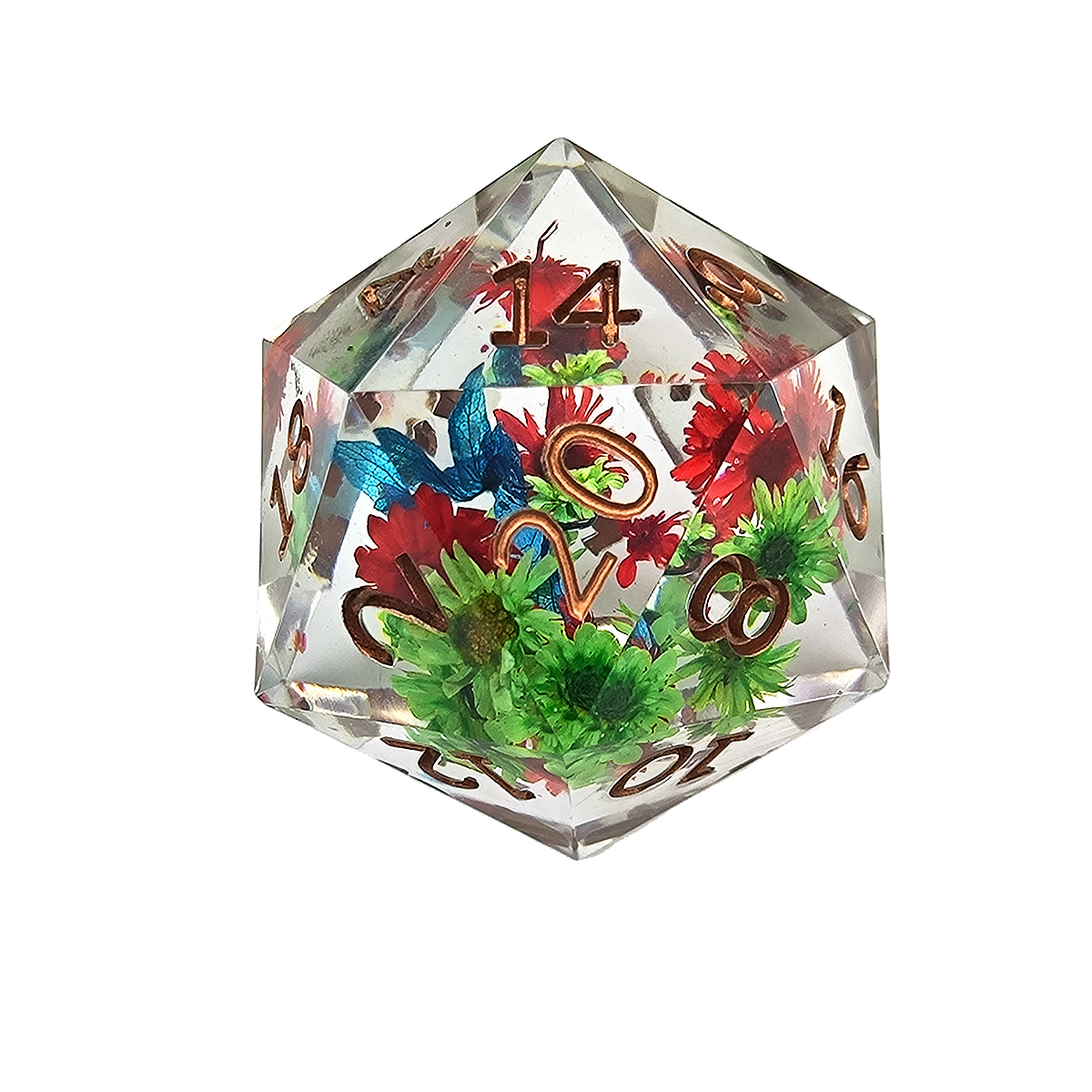 DND Resin Dice D20 Dungeons & Dragons board game RPG Board game dice 35MM can be customized