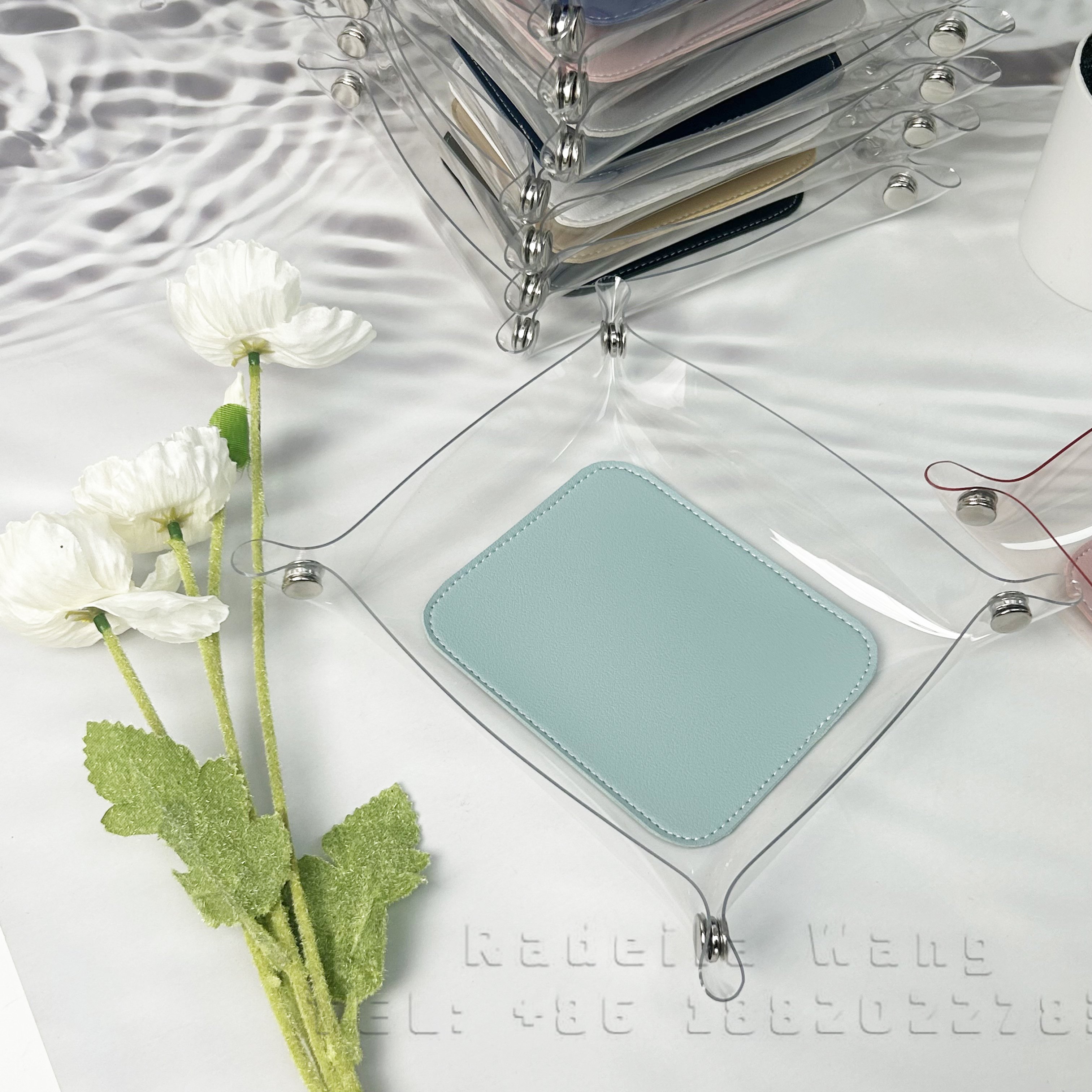 Office/Home PVC/Leather Dice Tray Valet Storage Trays Jewelry Key Desk Sundries Organizer Catchall Cosmetics Holder Pen Case
