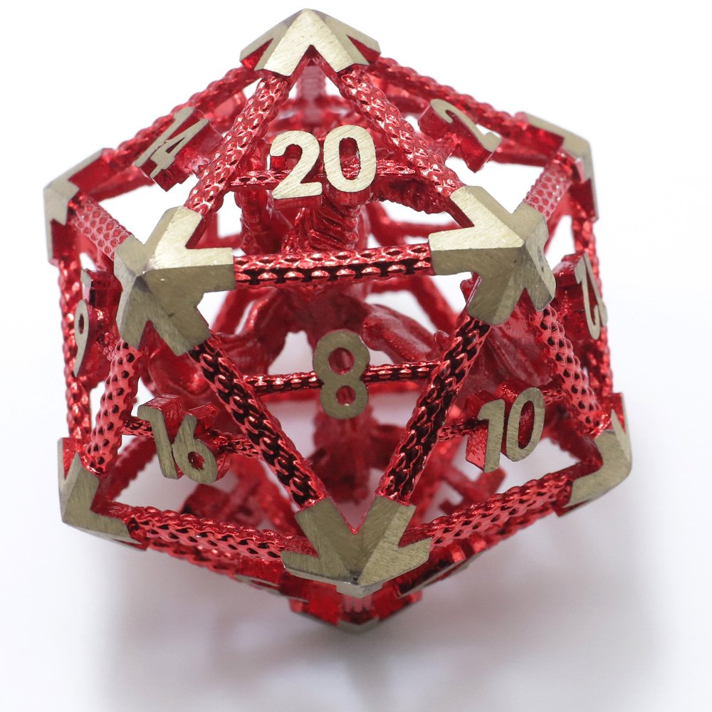 e Role Playing Dragon and Dungeon Dice Game Metal RPG Tabletop Game Dragon Dice Set DND Metal Dice Set