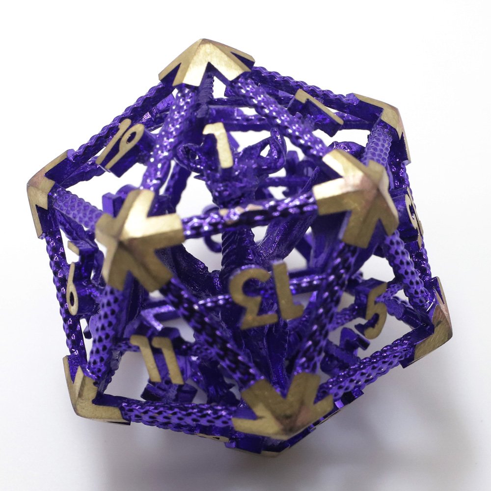 e Role Playing Dragon and Dungeon Dice Game Metal RPG Tabletop Game Dragon Dice Set DND Metal Dice Set