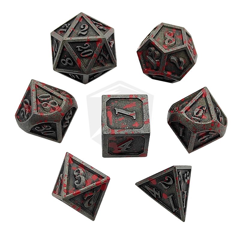 Metal Dice Solid Game Dice 16mm Dungeons And Dragons Dnd Cthulhu Coc Running Dice