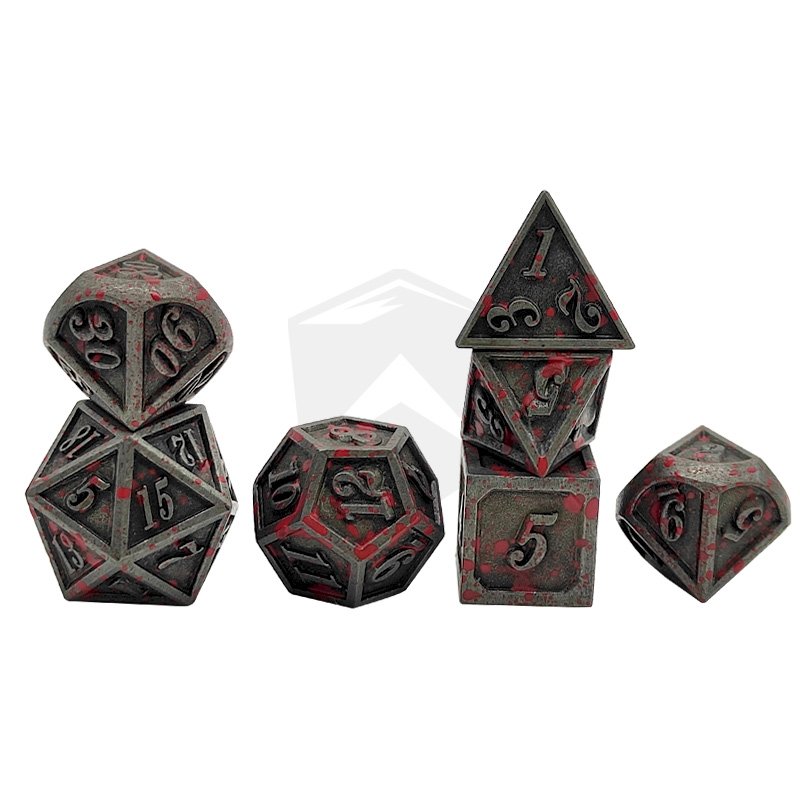 Metal Dice Solid Game Dice 16mm Dungeons And Dragons Dnd Cthulhu Coc Running Dice