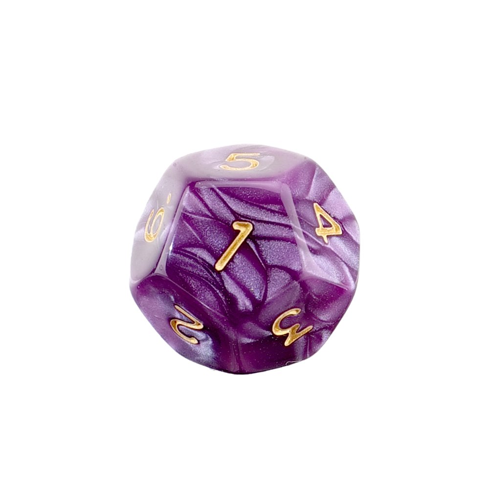 Table Game Dice Constellation Divination Toys Planets Signs Numbers Polyhedral 12-Sided Astrology Dice