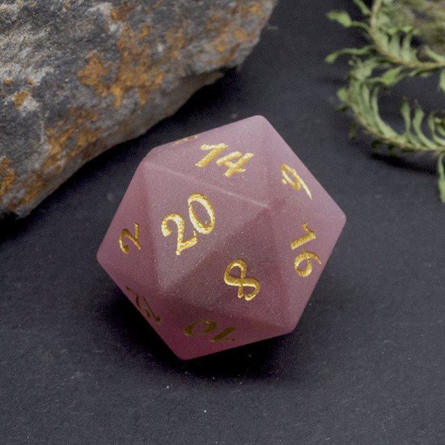 Factory wholesale high quality hot-selling Frosted Pink Cat's Eye Dice Set for dungeons and dragons RPG
