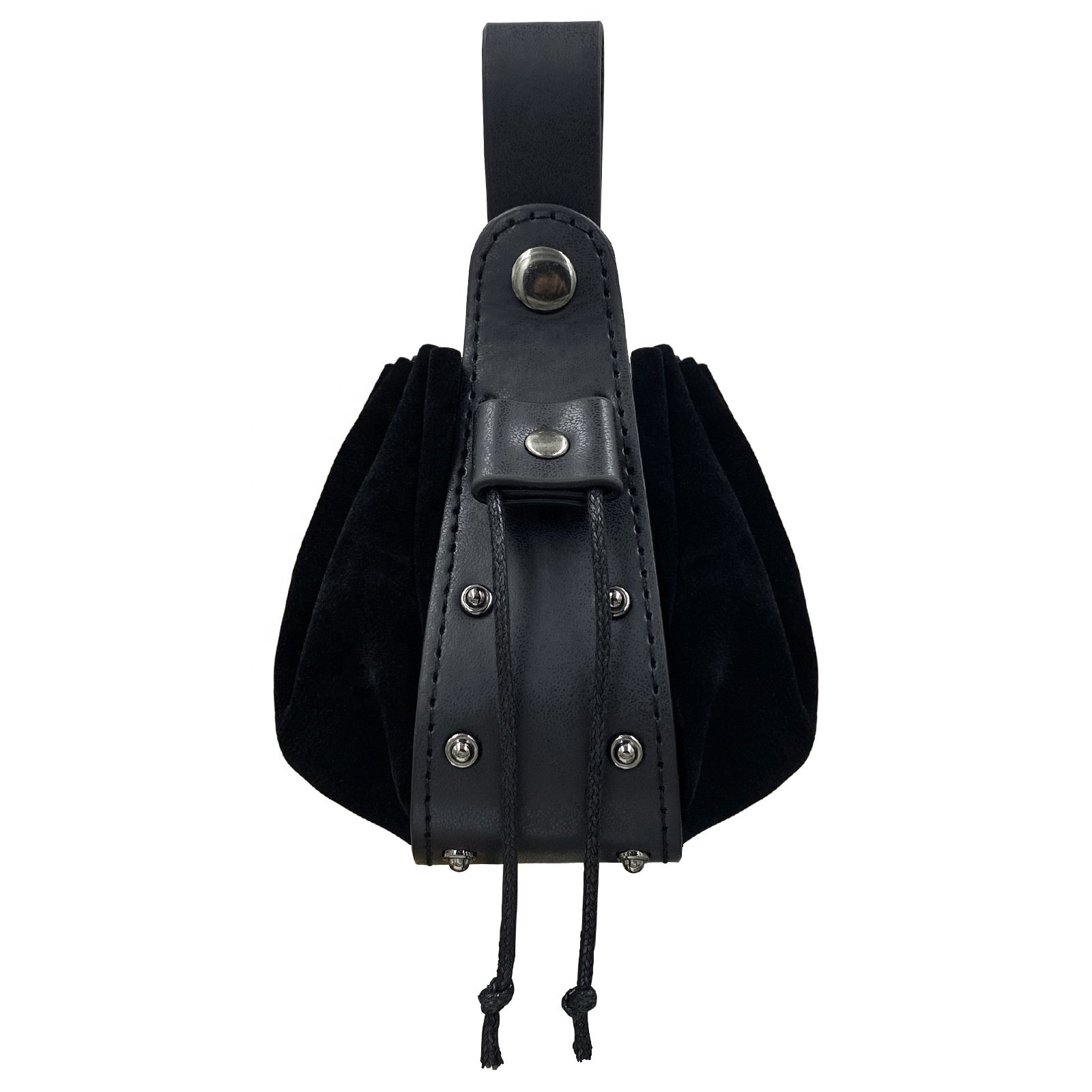 Vintage Waist Belt Bag DND Dice Storage Pouch Role Playing Game Accessories Dice Bag for Cosplay