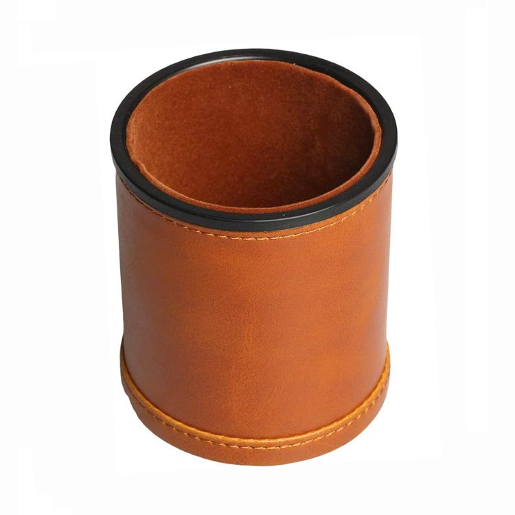 Family Game Yahtzee Dice Cup Liar's Leather Dice Cup Set