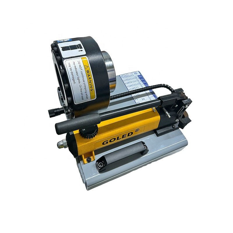 2024 Canton Fair Hot Selling Hand Operate Manual Portable Hydraulic Crimping Machine PM16 with Enerpac Pump and 25mm Dices 22 37