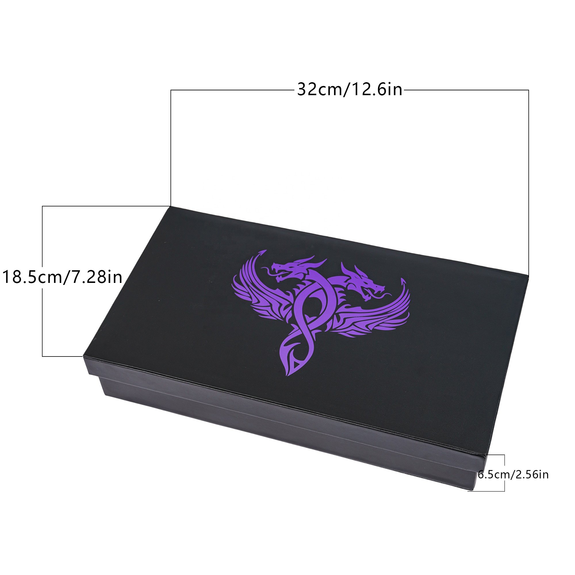Udixi custom logo Dungeons and Dragons dnd rpg dice box PU Leather Dice Tower&Storage Box