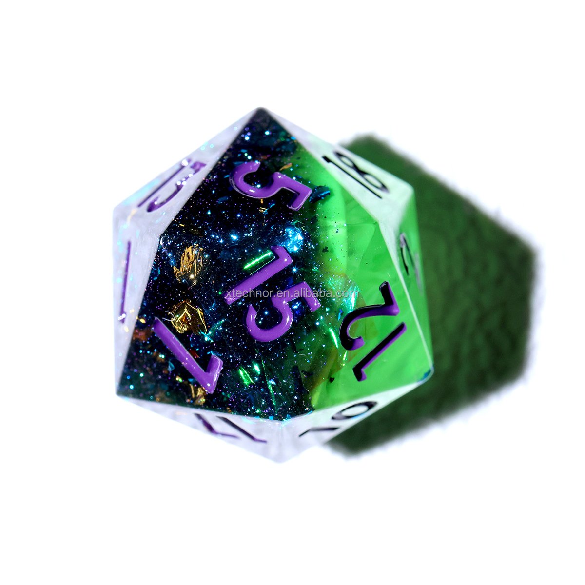 Dice For Role Playing Table Game Polyhedral Resin DND Dice Set Handmade Board Games Sharp Edge Dice DND Gift-N23