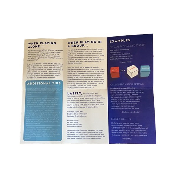 Custom Logo Dice Game Board Game For Kids Including Box and Instructions for Education and Entertainment