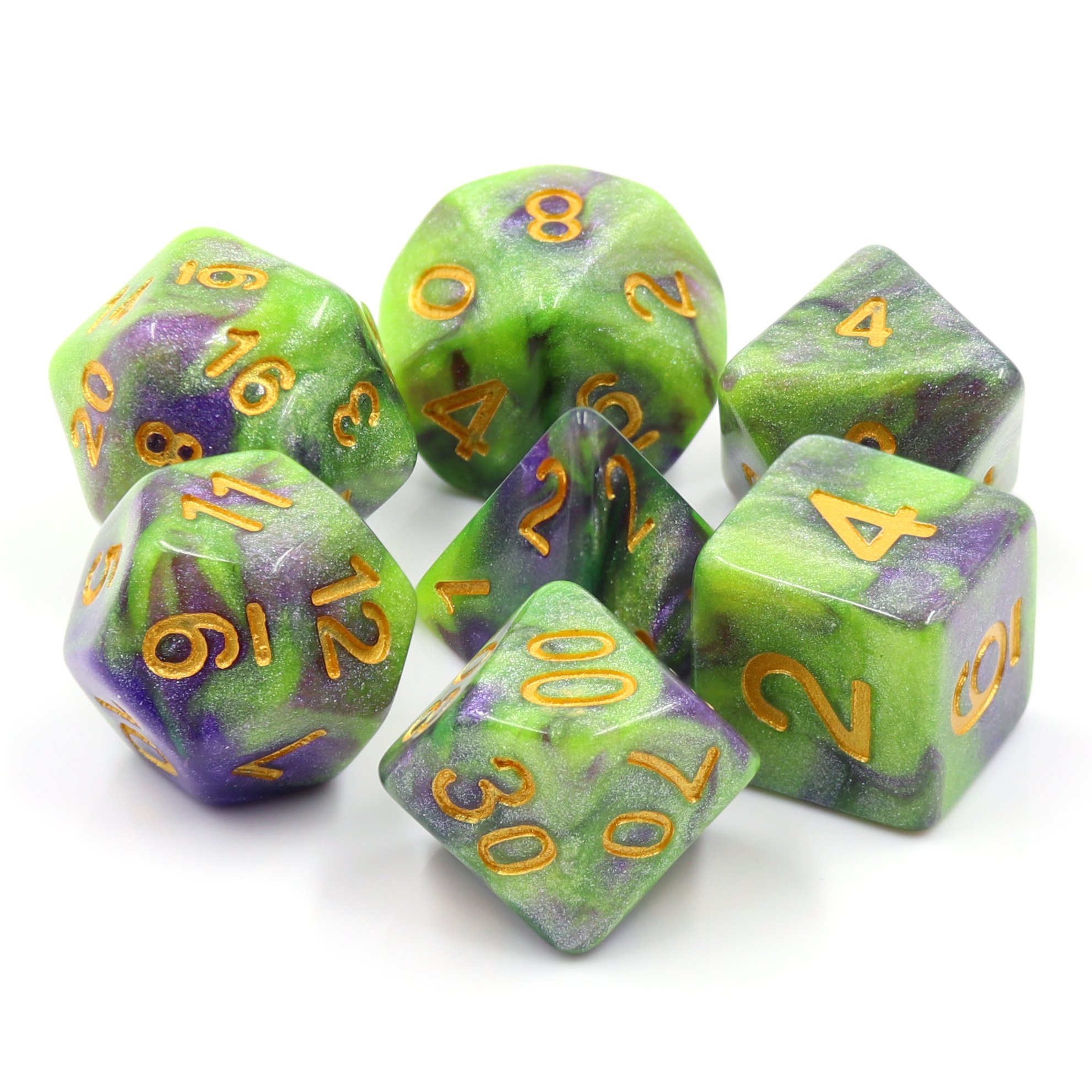 High Quality Custom Star Color Resin Dice 16-20 mm for Children and Adults Entertainment for DnD Games