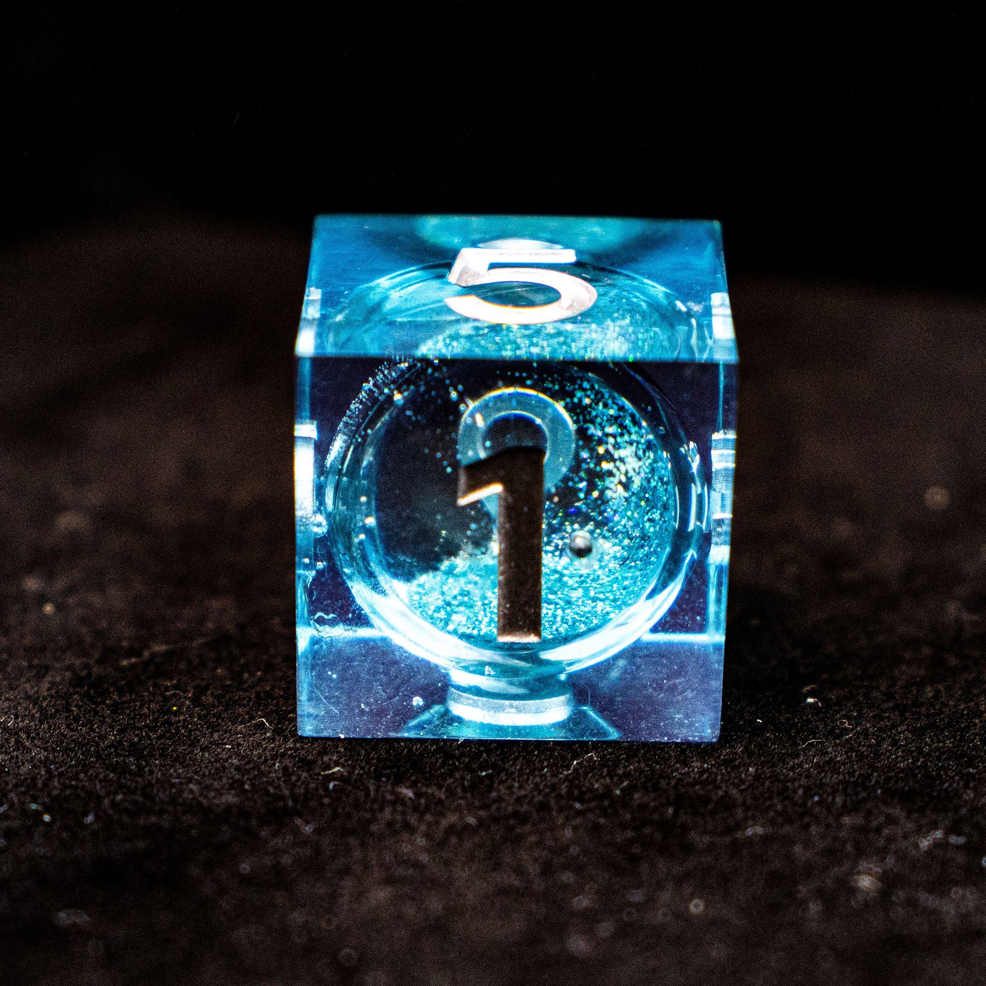 Dice Custom Resin DND Dice Liquid Core Sharps Edge Dice