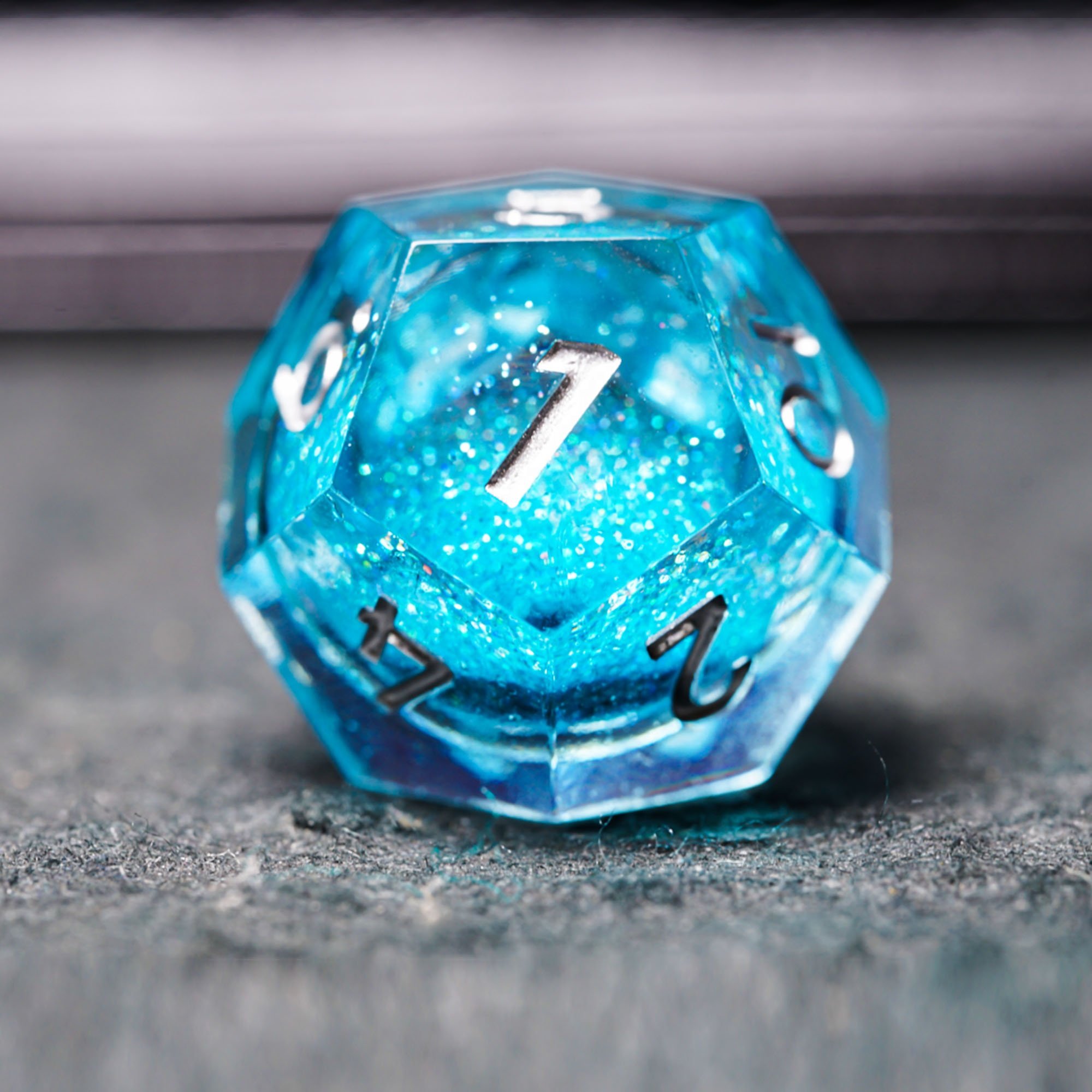 Dice Custom Resin DND Dice Liquid Core Sharps Edge Dice