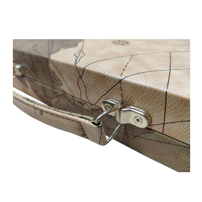 New Custom Luxury Pu Leather Play Chessboard Chess Game Chess Checkers Set Checkers Chess Board Backgammon