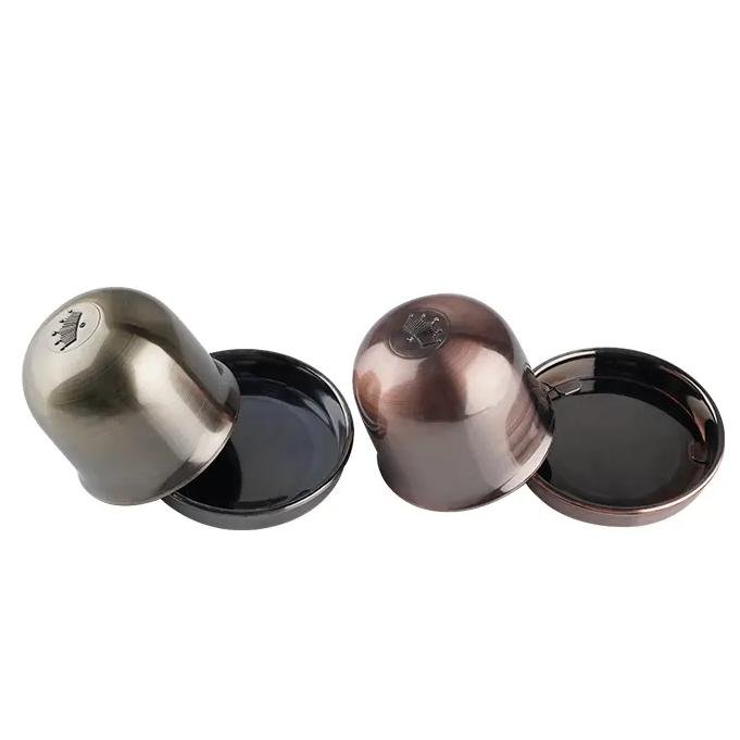 YH Luxury Casino Golden Dice Cup Shaker Sic Bo Table Casino Game Accessories Dice Cup