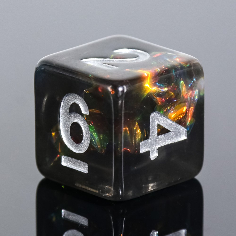 Hot Selling factory wholesale 7 pcs durable and hard to damage metal dice set for Funny Games