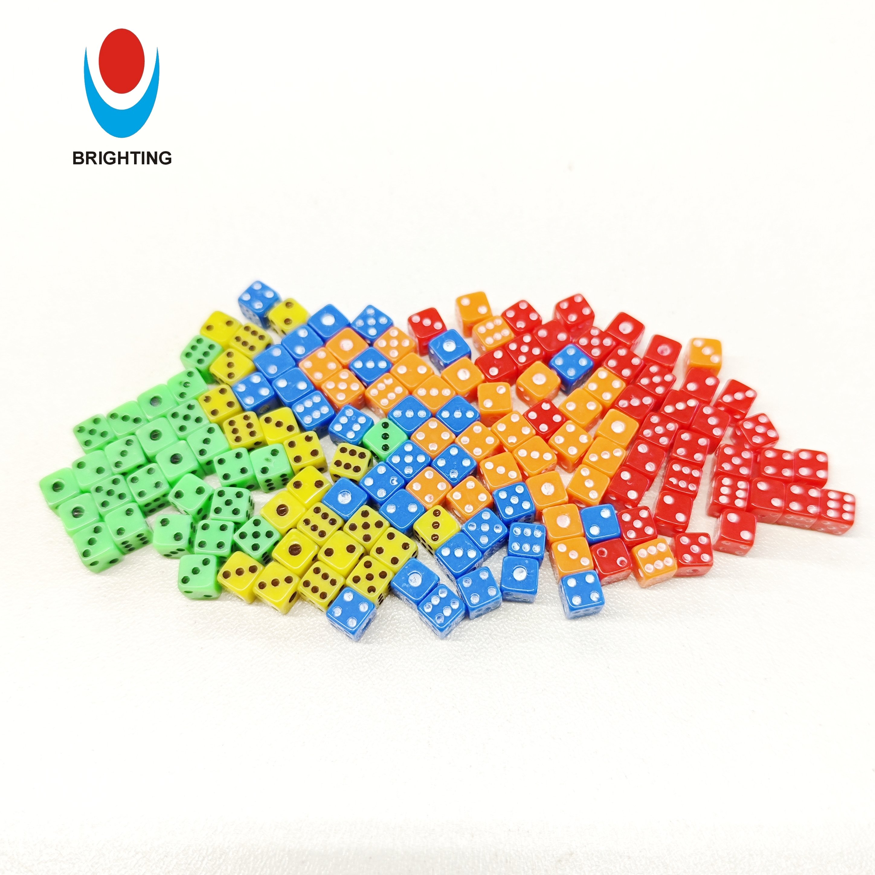5MM Acrylic Plastic Square Corner Colored Small Mini Teaching Little Points Dots Educational For Board Game Polyhedral Dice