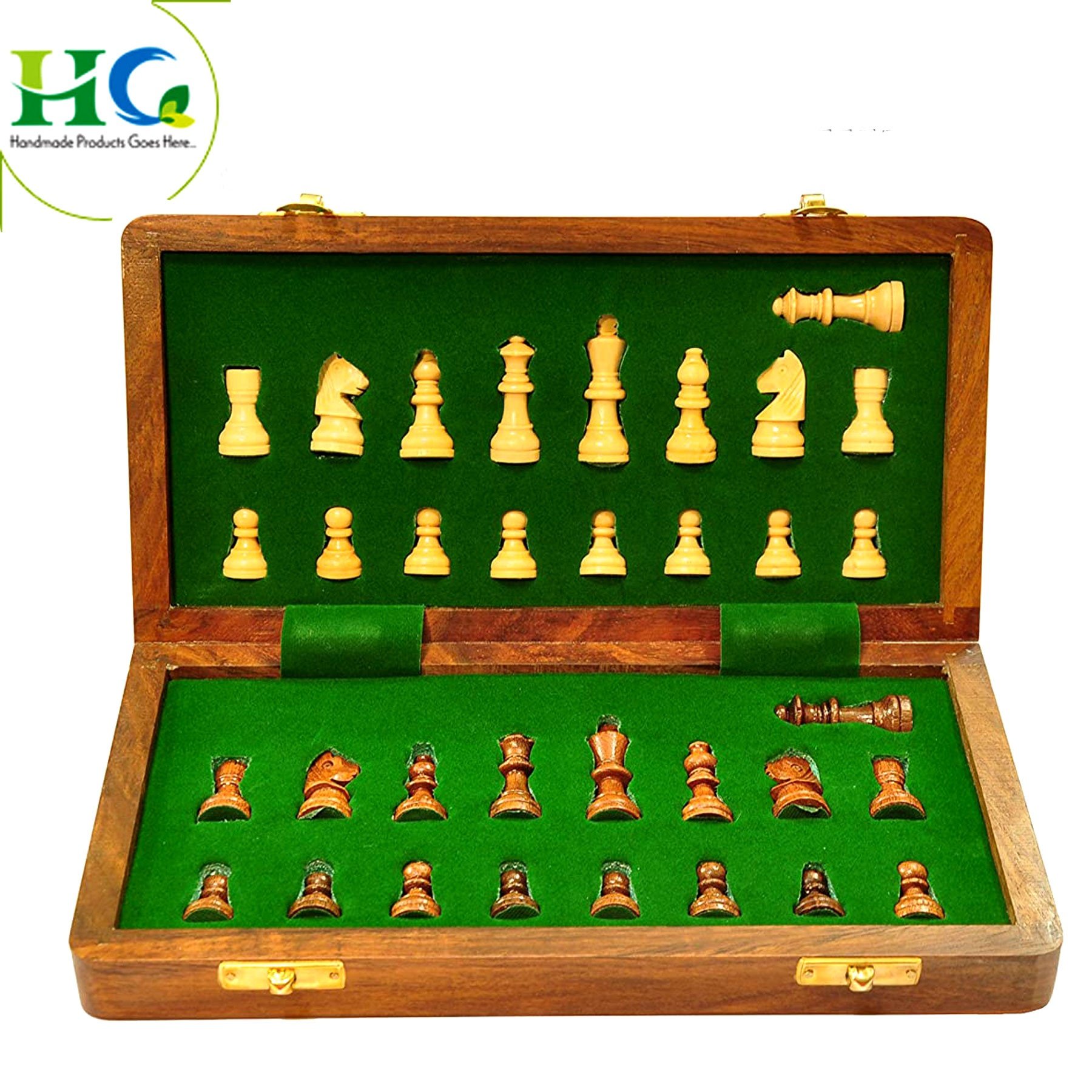 Handmade Wooden Chess Board drawer chess board set/ hot sale wooden chess board/ chess board