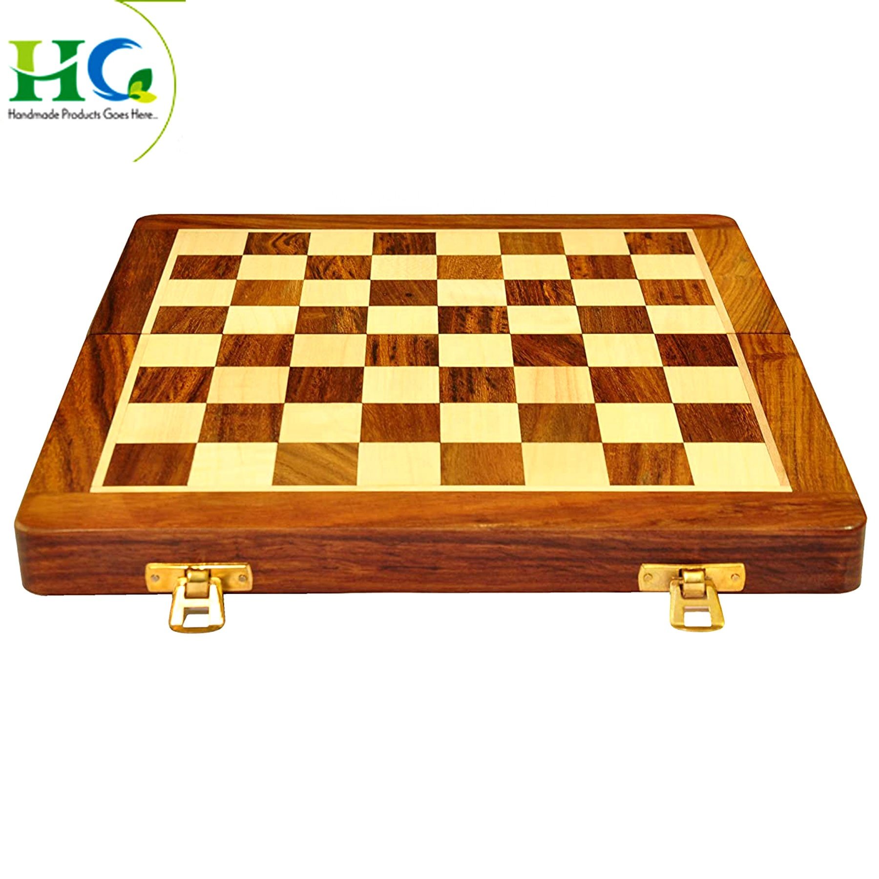 Handmade Wooden Chess Board drawer chess board set/ hot sale wooden chess board/ chess board