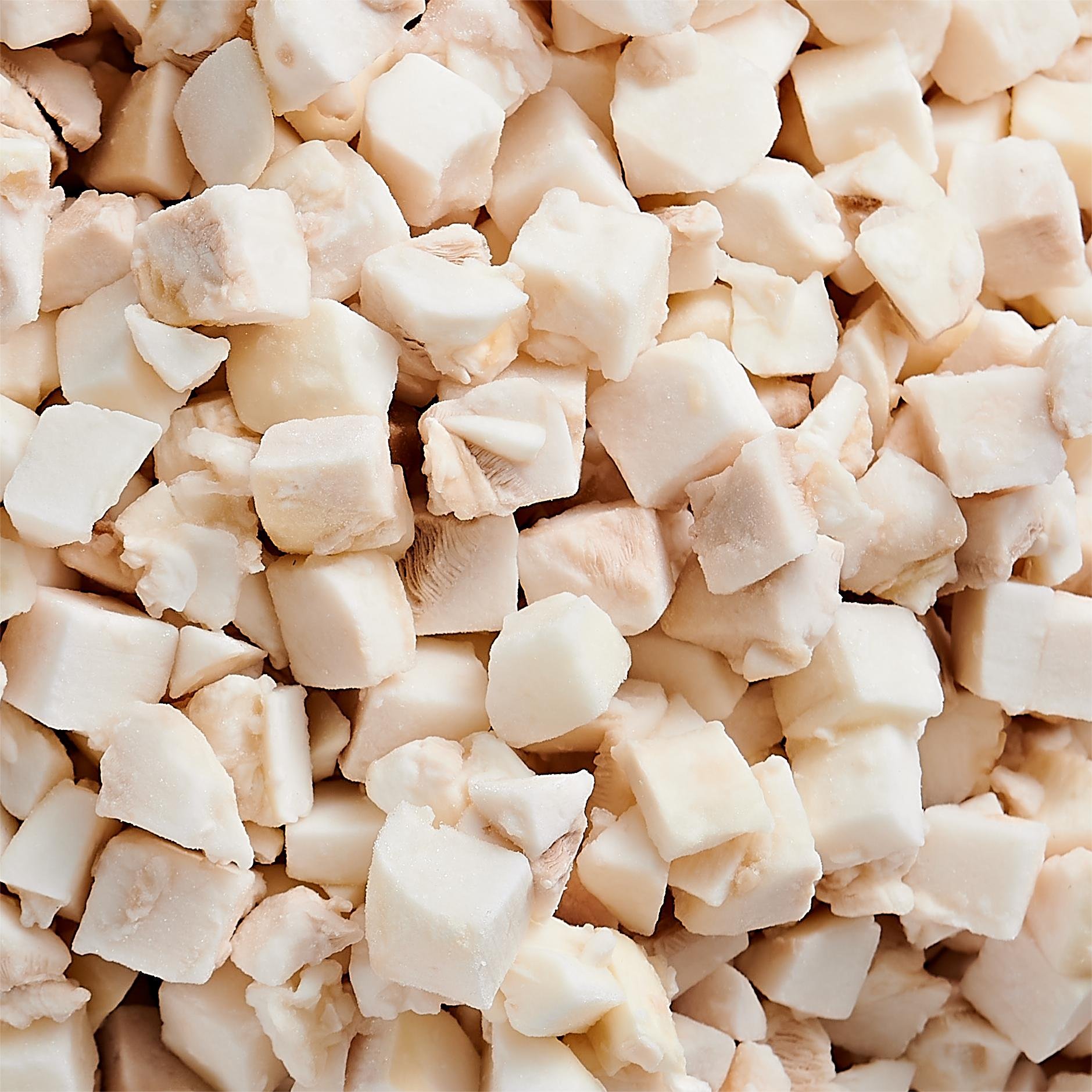 factory direct price IQF organic Healthy No additions Cultivation Mushroom Iqf Frozen White Mushroom Champignon mushroom dices