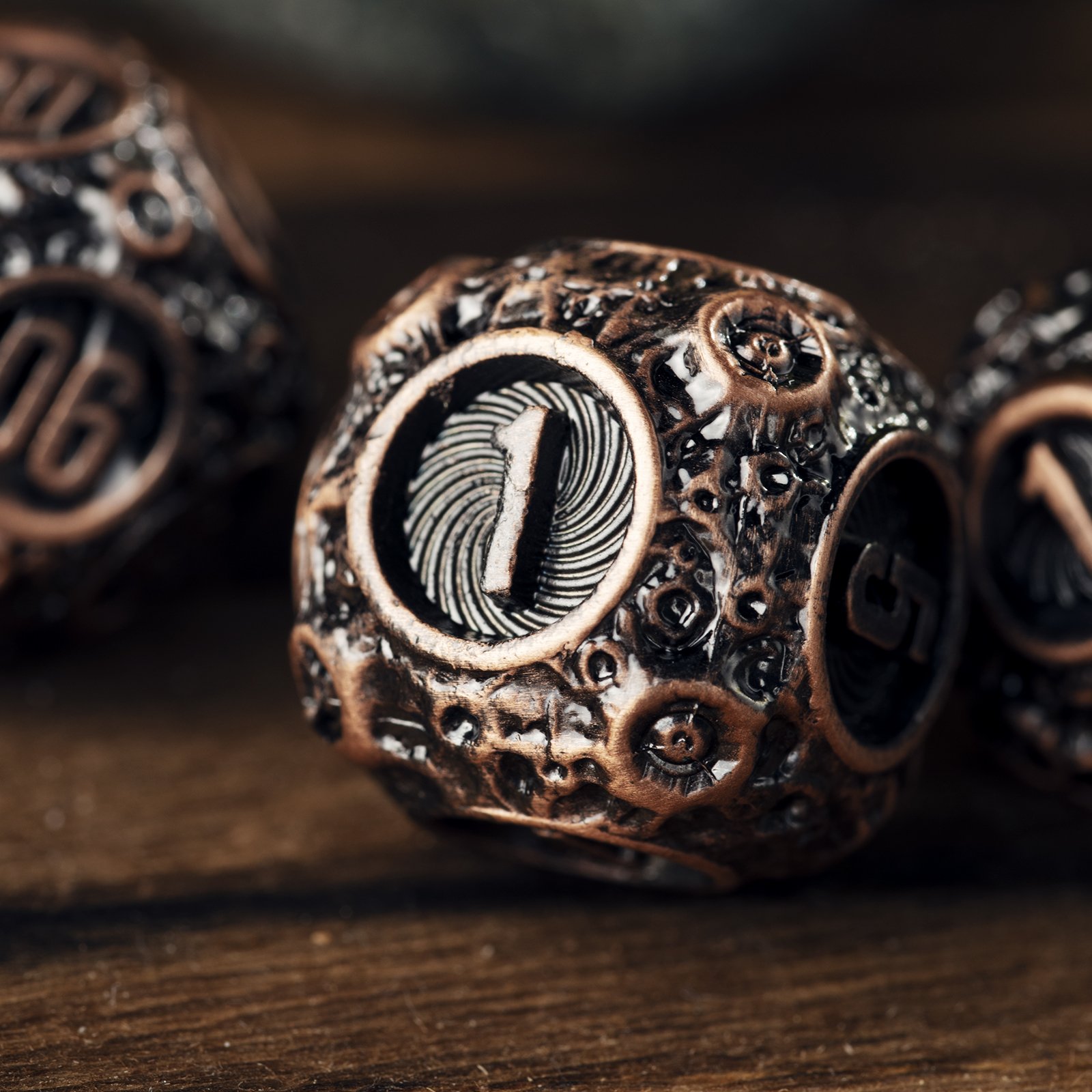Manufactory New product factory wholesale custom logo D&D rpg dice Metal Dice Set 7PCS Dungeons and Dragons DND Metal Dice