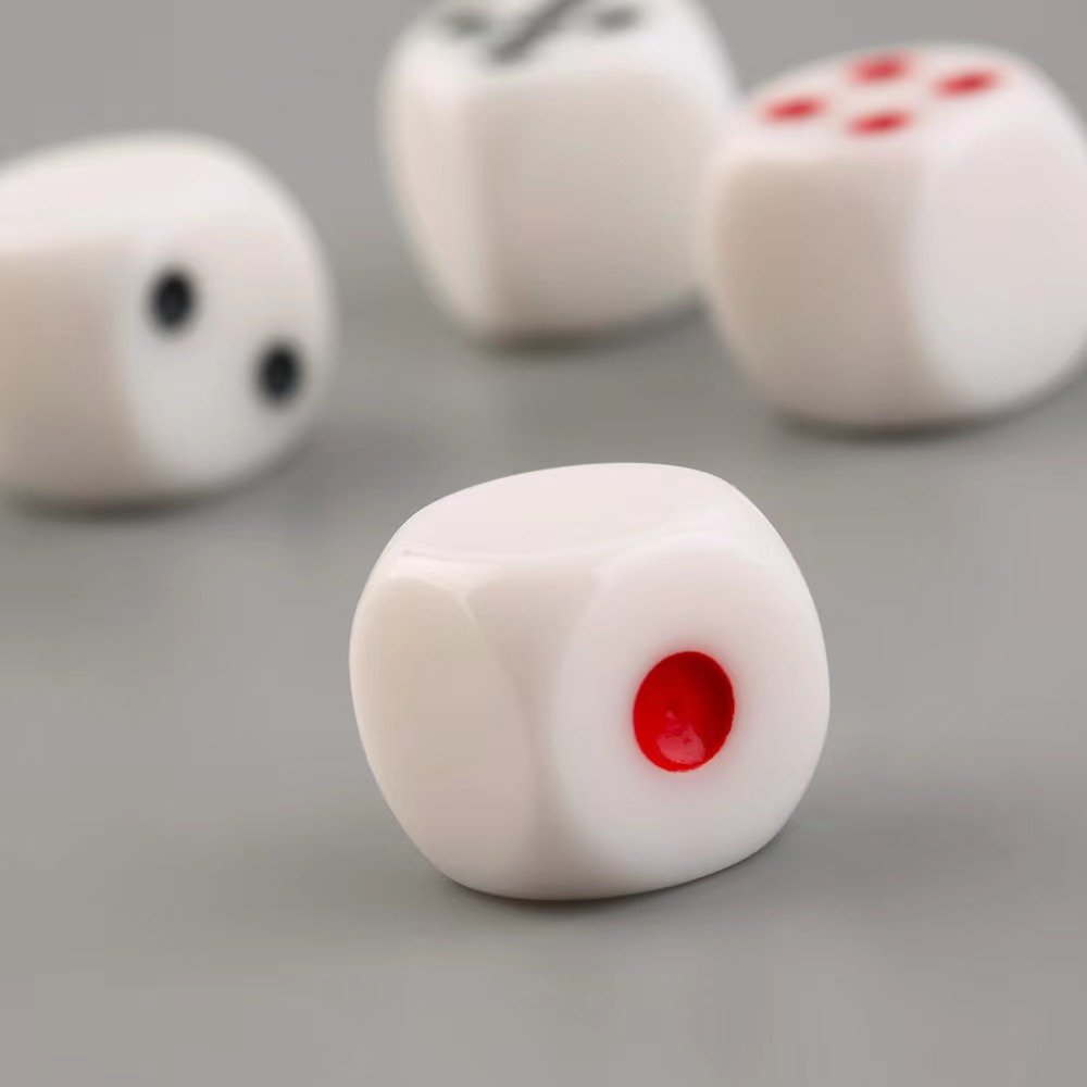 high quality custom dice colorful plastic polyhedral game dice set for board game