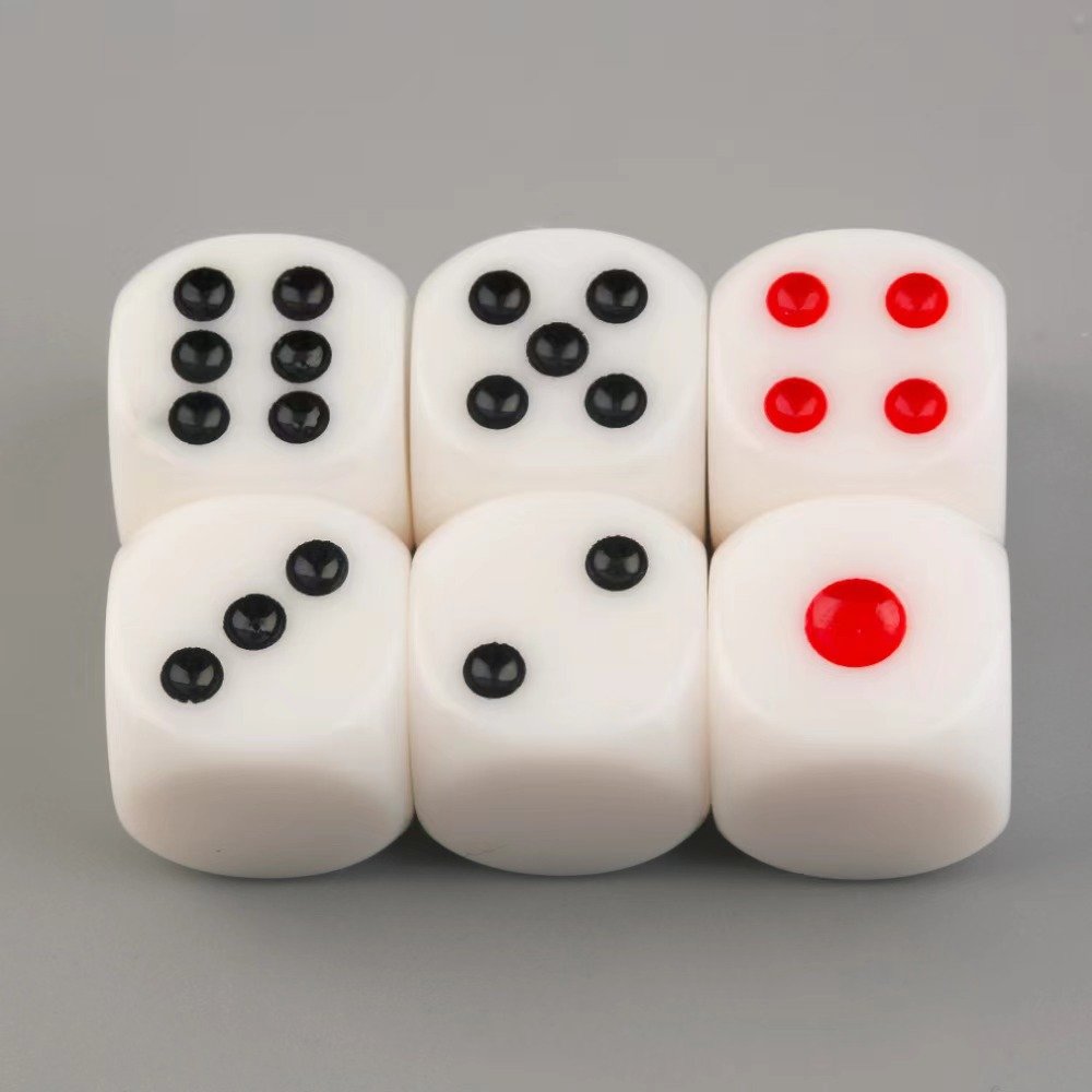 high quality custom dice colorful plastic polyhedral game dice set for board game