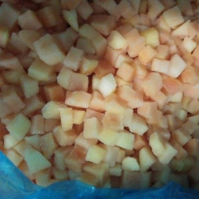 Frozen Vegetables and Fruit IQF Papaya dices