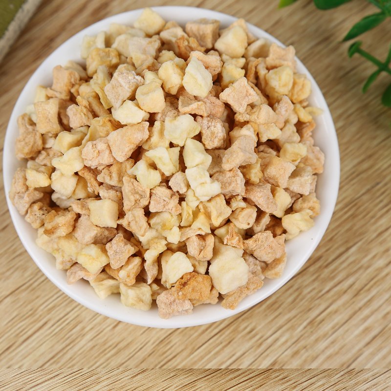 AD Dehydrate apple 10*10 mm No additive natural dried diced apple