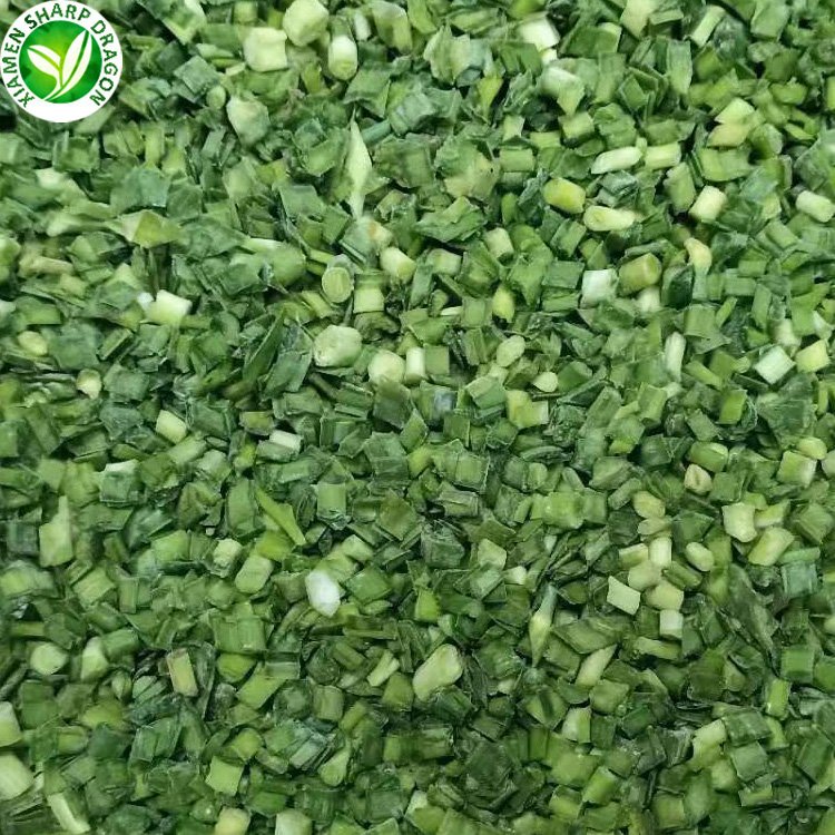 Chinese Nira Garlic Chives Asian Leaf Leek Leaves Chopped Minced Sliced Dice Slice Wholesale Price Organic Freeze Freezing Bulk