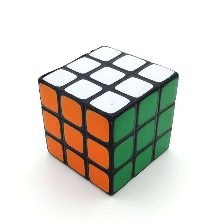 Promotional Cube shaped anti stress ball pu customized high quality cube dice soft squeeze toys for advertising