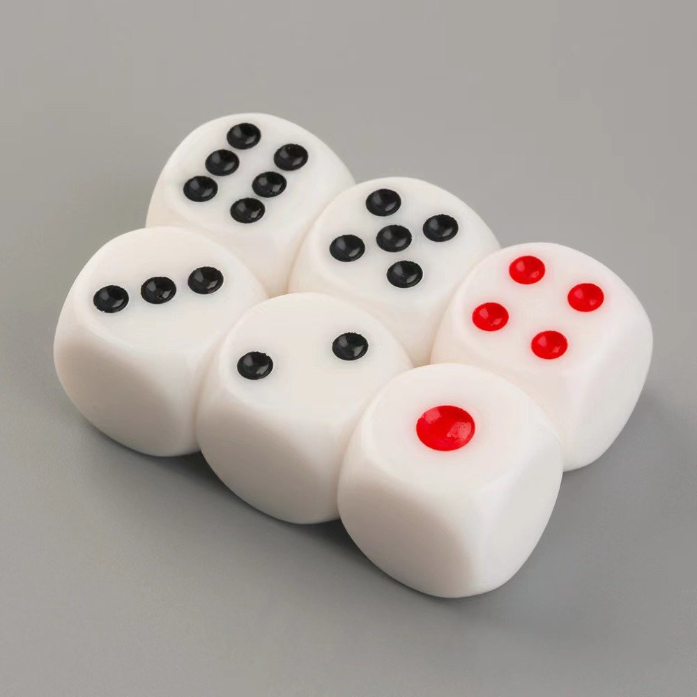 20mm Custom Dice Polyhedral Custom Dice Acrylic Plastic Dice Set for for Dungeons and Dragon RPG Games for board games