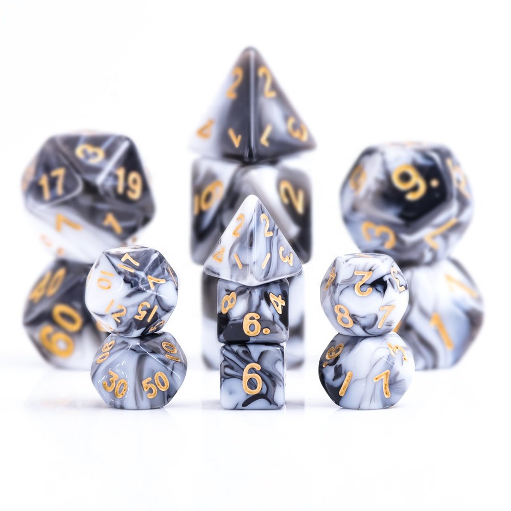 HD Dice hot sale Mini Dice-Blue Glow in the Dark for dnd rpg