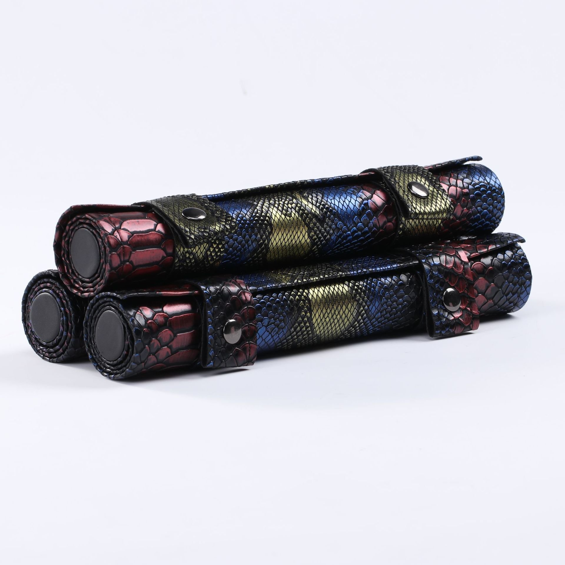 2024 New Design Hot Sale Personalized Luxury Leather Backgammon Roll Set For Adult For Kids