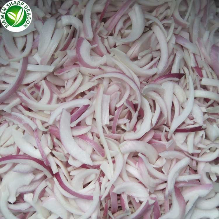 IQF Wholesale Price Organic Cut Diced Cubes Frozen Chopped Peeled Health Benefit a Grade EDIBLE CHIP Onion China Red SD 10 Kg