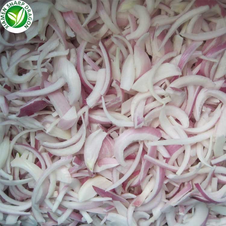 IQF Wholesale Price Organic Cut Diced Cubes Frozen Chopped Peeled Health Benefit a Grade EDIBLE CHIP Onion China Red SD 10 Kg