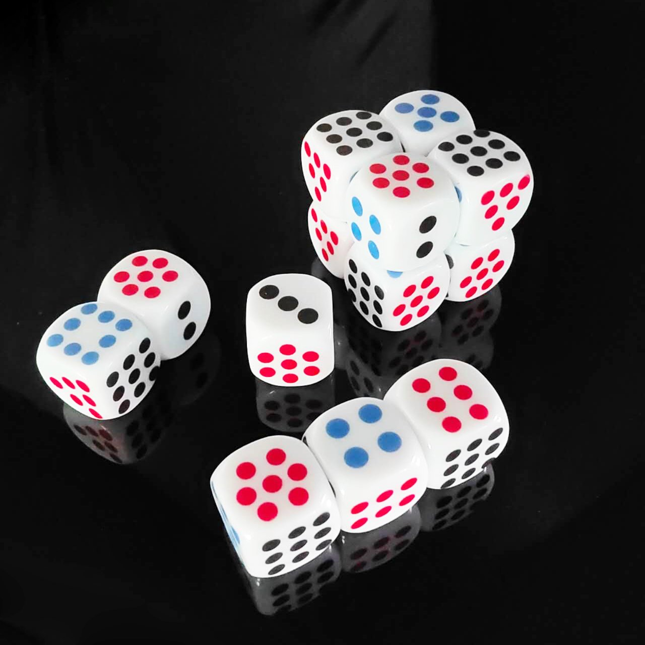 Solid Colors 6 Sided Games Set 20Mm Round Corner Metal Dice Outdoor Sports Hd Dice Camera 20Mm Casino Adult Dice Games