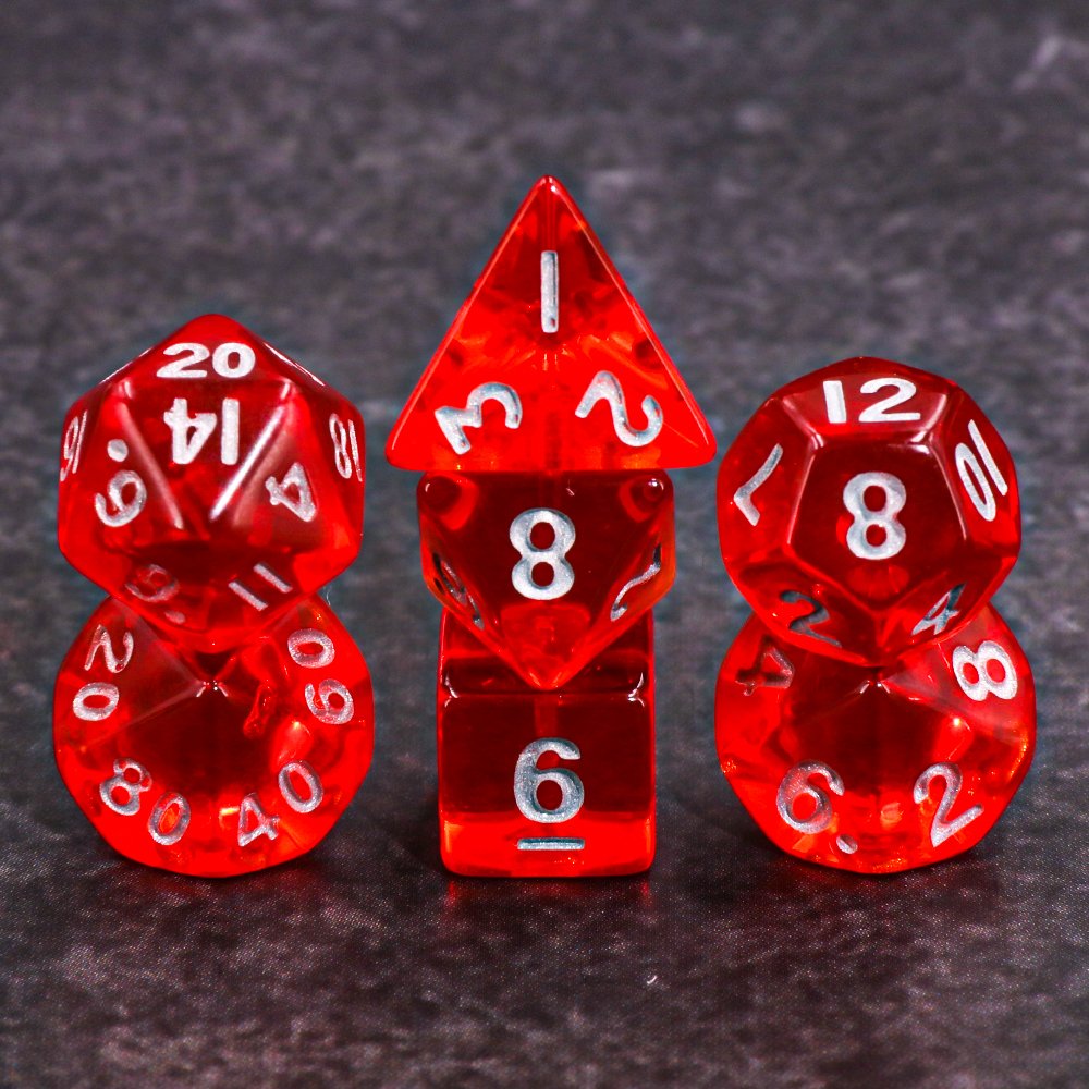Wholesale 10mm Mini Polyhedral Dice Custom Logo Hot Sale for Dungeons and Dragons RPG Acrylic and Plastic Cube